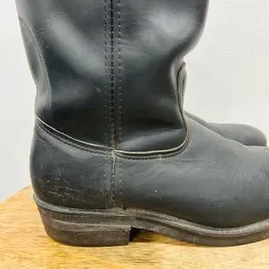 Vintage Distressed Red Wing Steel Toe Pecos Boots 998 Men’s 10.5 B Red Wing Shoes | Shoes | Vintage Distressed Red Wing Steel  main image 3
